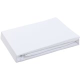 MATIVO saten plahta s gumicom 160x200/30 cm - bijela, glat | shoptok.hr