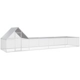  Kokošinjac od pocinčanog čelika 8 x 2 x 2 m | shoptok.hr