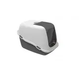 Petmax Proizvod sa nedostatkom - OUTLET - toalet za macke comfort siva 57x39x41h ( 50135 )