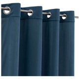 Casa Selección Modra zavesa iz rebrastega žameta 140x260 cm Merely – | Shoptok.si