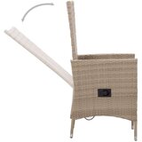  3-dijelni vrtni blagovaonski set s jastucima bež | shoptok.hr
