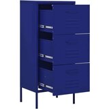 vidaXL Ormarić za pohranu modri 42,5 x 35 x 101,5 cm čelični | shoptok.hr
