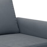  3-dijelni set sofa s jastucima tamnosivi baršunasti | shoptok.hr