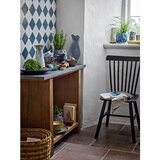 Bloomingville Stranska mizica s kovinsko mizno ploščo v naravni barvi 40x110 cm Riva – | Shoptok.si