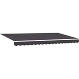 Okvir tende Antracit 350 x 200 cm Poliester s PU premazom | shoptok.hr