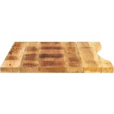 vidaXL Ploča za radni stol zaobljena 80x60x2,5 cm od drva manga | shoptok.hr
