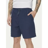 GAP Kratke hlače iz tkanine 866195-06 Modra Regular Fit