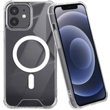 AVIZAR Magsafe ohišje za iPhone 12 Silikonski gel, odporen na udarce, ojačan z kovanci, Prozorno, (5000012294) | Shoptok.si