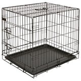  Kavez za pse, Sklopiv, 63x48x57 cm, Crni | Eponuda.com