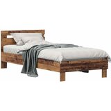  Krevetna konstrukcija Staro drvo 75 x 190 cm Konstruirano drvo | shoptok.hr