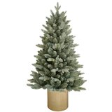  Jelka u metalnoj saksiji 150cm518grana(109pe+409pvcprecnik grane 6cmmetalna saksijaboja zelena | Eponuda.com