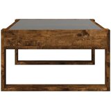  Stolić s beskonačnim LED svjetlima boja hrasta 90x53x30 cm | Eponuda.ba