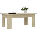  Stolić za kavu boja hrasta 100 x 60 x 42 cm konstruirano drvo | shoptok.hr
