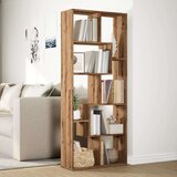 Pregrada regal za knjige boja hrasta 67x25x161 5 cm drveni | shoptok.hr
