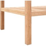 vidaXL Kopalniška polica iz trdne orehovine 100x40x65 cm | Shoptok.si
