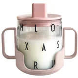 ružičasta dječja šalica Grow With Your Cup