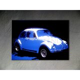  Ručno slikane slike na platnu na platnu POP Art Volkswagen Beetle 1-dijelna () | shoptok.hr