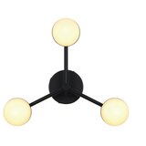 Nordlux Plafonski luster CONTINA 3xG9/5W/230V crna | Eponuda.com