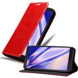 Cadorabo Ohišje, združljivo z Alcatel 3C v rdeče jabolko - Zaščitni ovitek z magnetnim zapiranjem, stoječo funkcijo in režo za kartice, (20549788) | Shoptok.si