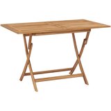 vidaXL Sklopivi vrtni stol od tikovine 120 x 70 x 75 cm Cijene