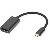 USB-C - DisplayPort (M/F) adapter, v1.2, 4K/60Hz, 0.2m S3215