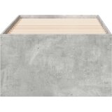  Dnevni krevet s ladicama bez madraca siva boja betona 75x190 cm | shoptok.hr