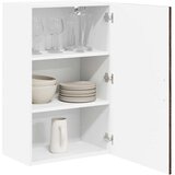 vidaXL zidni kuhinjski ormarić s policom smeđi hrast 50 x 31 x 80 cm | shoptok.hr