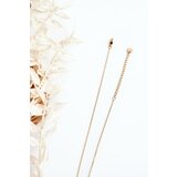 Glam Chic Women's Chain With Flower Gold | Shoptok.si