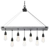 Westinghouse 6116440 - Luster na lancu ASHWOOD 7xE27/60W/230V | Eponuda.com