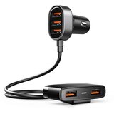 Joyroom Punjač za automobil (JR-CL03) - Produžetak priključaka- 5x USB- 6.2 A -150 cm - crni Cijene