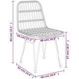 5-dijelni vrtni blagovaonski set od poliratana | Eponuda.com