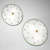  kolarz 731.U13.4.21 - stropna svetiljka nonna 3xE27/60W/230V prečnik 42 cm zelena/mesing | Eponuda.com
