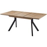 Cantus RAZTEGLJIVA MIZA, črna, hrast artisan | Shoptok.si