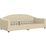  Dnevni krevet krem 90 x 200 cm od tkanine | shoptok.hr