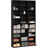 Cd ormar Crni hrast 101 x 23 x 177,5 cm Konstruirano drvo | shoptok.hr