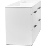 Jika H4536621763001 Cube 120 x 44 cm dvojni umivalnik z omarico | Shoptok.si