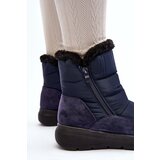 Boto Women's Snow Boots with Fur Navy Primose | ePonuda.com