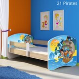  Dječji krevet ACMA s motivom, bočna sonoma 160x80 cm 21 Pirates | shoptok.hr