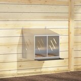  Kutija za gniježđenje za piliće s 2 odjeljka metala | shoptok.hr