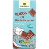 Alnatura Bio čokolada s kokosom i šećerom kokosovog cvijeta - 100 g | shoptok.hr