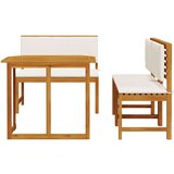  4-delni vrtni jedilni set iz trdnega akacijevega lesa | Shoptok.si