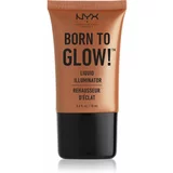 NYX Professional Makeup Born To Glow tekući highlighter nijansa 04 Sun Goddess 18 ml