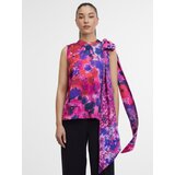 Orsay Purple Women's Floral Top - Women's | shoptok.hr