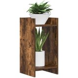  Stalak za biljke s policom 2 pcs Dimljeni Hrast 30 x 30 x 60 cm | shoptok.hr