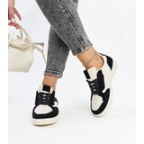 Gemre Black and white glitter sneakers Juwan | Shoptok.si