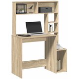  Radni stol s policama boja hrasta sonome 100x45x140 cm drveni | shoptok.hr