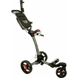 Axglo Tri-360 V2 3-Wheel SET Grey/Red Ročni voziček za golf