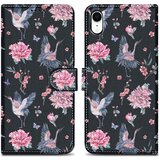 Cadorabo Ohišje, združljiv z Apple - Design Crane & Flowers št. 9 - Zaščitni pokrov z magnetnim zapiranjem, funkcijo stojala in režo za kartico, (20553422) Cene