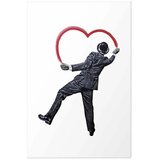 Plakat - Elegant Graffiti Artist 60x90 Bez okvira s margom | shoptok.hr