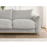 Bobochic Paris Svetlo siva raztegljiva sedežna garnitura 214 cm Ernest – | Shoptok.si